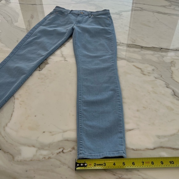 MOTHER THE MUSE ANKLE LIGHT BLUE HUSH JEANS STYLE 1042X-252 SIZE 27 NWOTS! - Picture 15 of 17